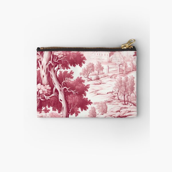 Item preview, Toile De Jouy Countryside Seamless Pattern in Red designed and sold by EvgeniiaSim.