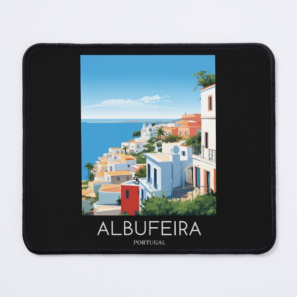 Item preview, A Pop Art Travel Print of Albufeira - Portugal designed and sold by StudioRedKoala.