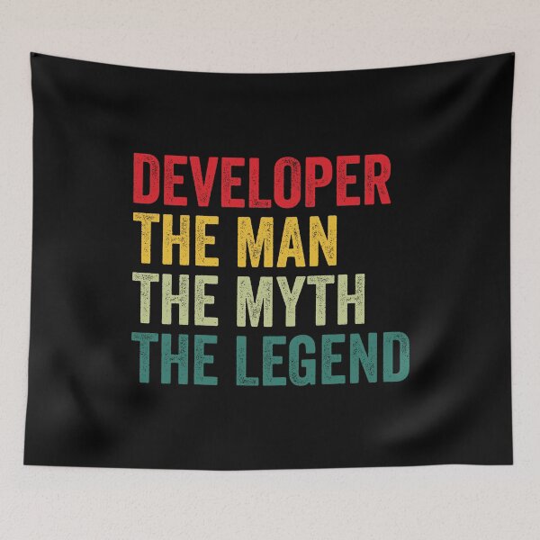 Item preview, Developer Mens Gift, Man Myth Developer Legend, Funny Developer designed and sold by vzrnmichsudops.