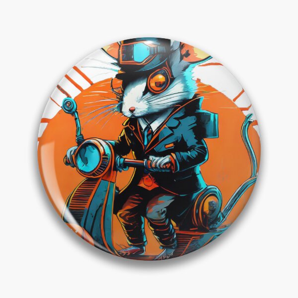 Item preview, the Ratatouille guy on a scooter designed and sold by BADESIGNZZ.
