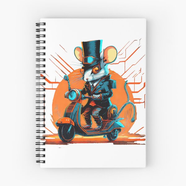 Item preview, the Ratatouille guy on a scooter designed and sold by BADESIGNZZ.