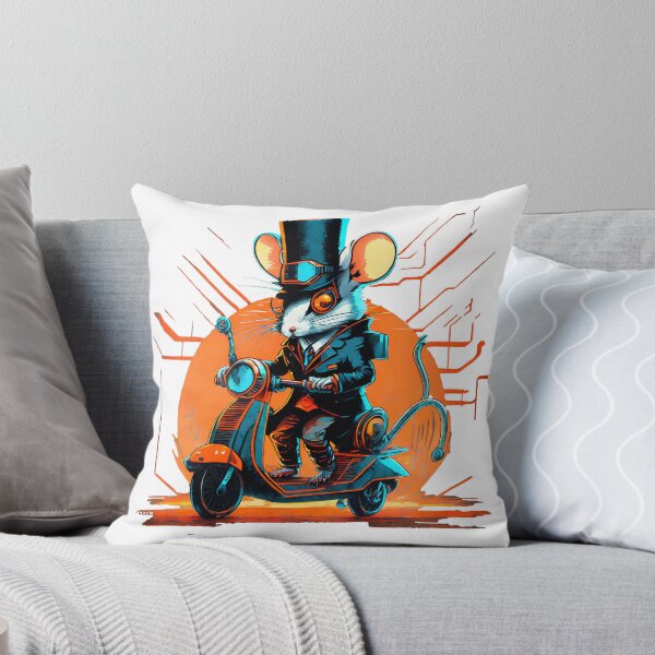 Item preview, the Ratatouille guy on a scooter designed and sold by BADESIGNZZ.