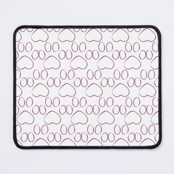 Item preview, Mauve Pawprints designed and sold by MusesCD.