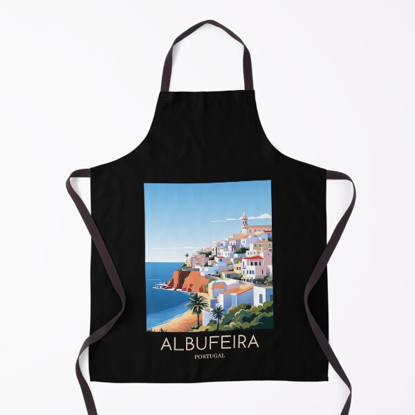 Item preview, A Pop Art Travel Print of Albufeira - Portugal designed and sold by StudioRedKoala.
