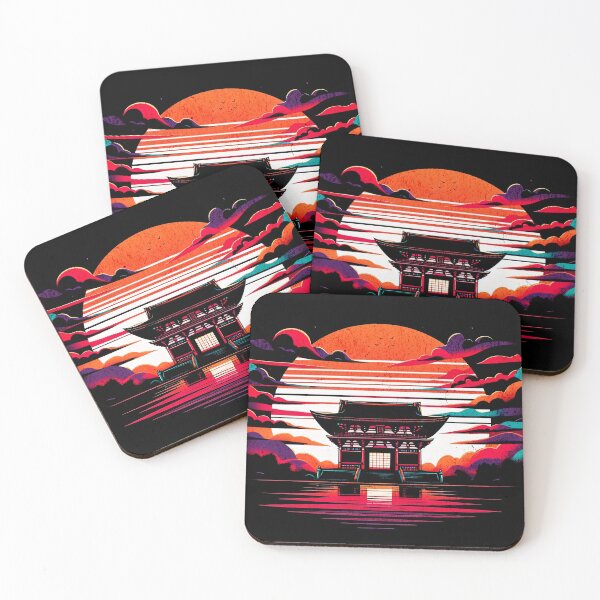 Item preview, Meiji Shrine Tokyo Retro Design designed and sold by RedDesignSyc.