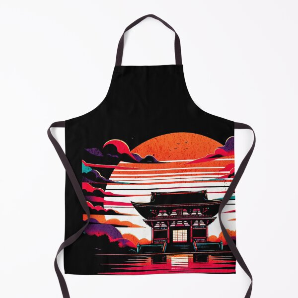 Item preview, Meiji Shrine Tokyo Retro Design designed and sold by RedDesignSyc.