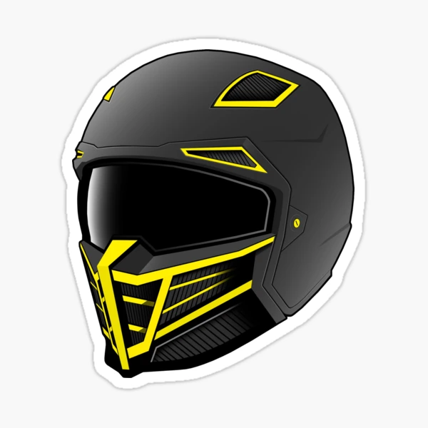 cartoon scorpion motorcycle helmet 