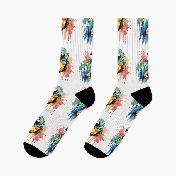 Item preview, Parrot aquarel style designed and sold by Elitegraff.