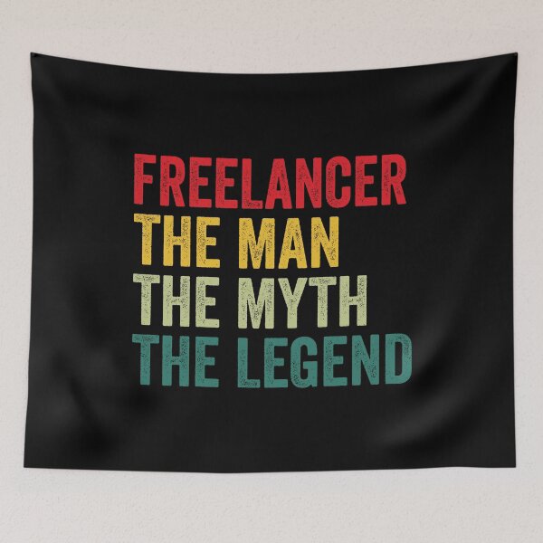 Item preview, Freelancer Mens Gift, Man Myth Freelancer Legend, Funny Freelancer designed and sold by vzrnmichsudops.