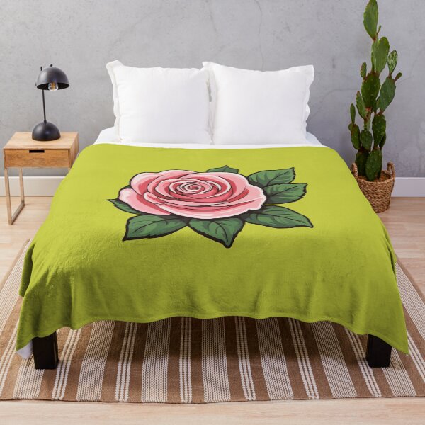 Item preview, Rosa melosa con hojas designed and sold by StickerLab4.