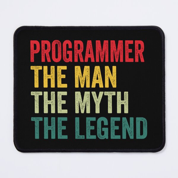 Item preview, Programmer Mens Gift, Man Myth Programmer Legend, Funny Programmer designed and sold by vzrnmichsudops.