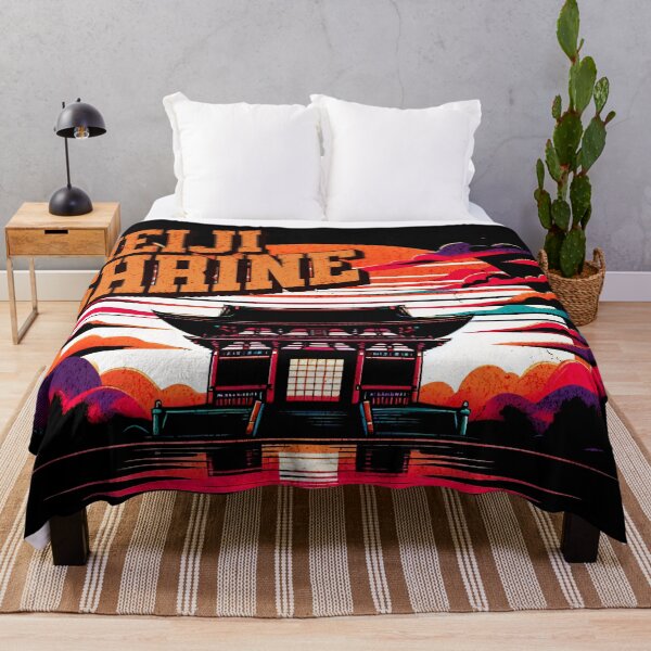 Item preview, Meiji Shrine Tokyo Retro Design designed and sold by RedDesignSyc.