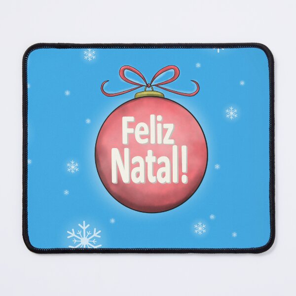 Item preview, feliz natal bola designed and sold by ZiphGames.