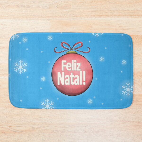 Item preview, feliz natal bola designed and sold by ZiphGames.