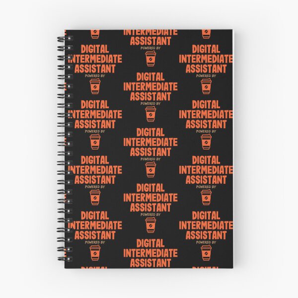 Item preview, Digital Intermediate Assistant Powered by Coffee designed and sold by NermilioDesigns.