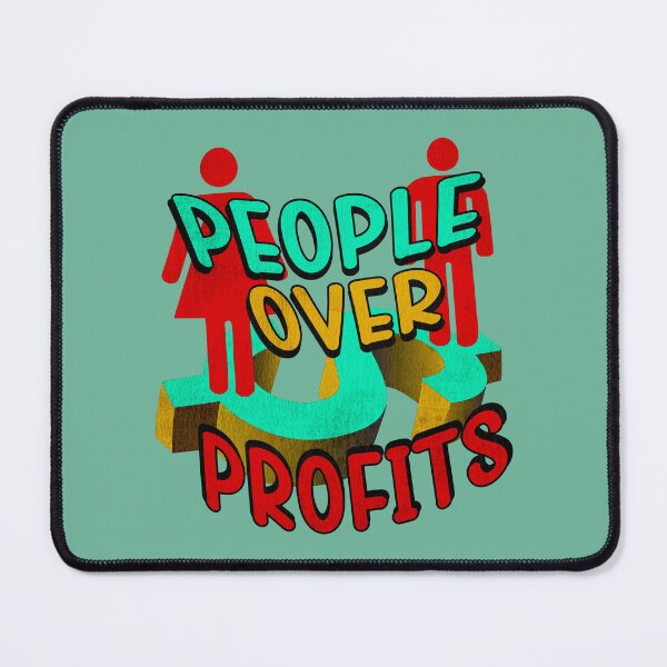 Item preview, People Over Profits designed and sold by MKE Rhine Maiden • Grumble Services, LLC..