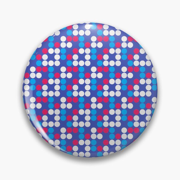 Item preview, Blue White Red Abstract Modern Contemporary Print Pattern  designed and sold by VioletsnPansies.
