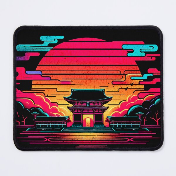 Item preview, Meiji Shrine Sunset Graffiti Design designed and sold by RedDesignSyc.