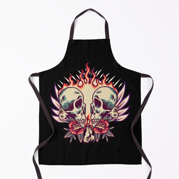 Item preview, Fiery Skulls In Love designed and sold by Boomroom.