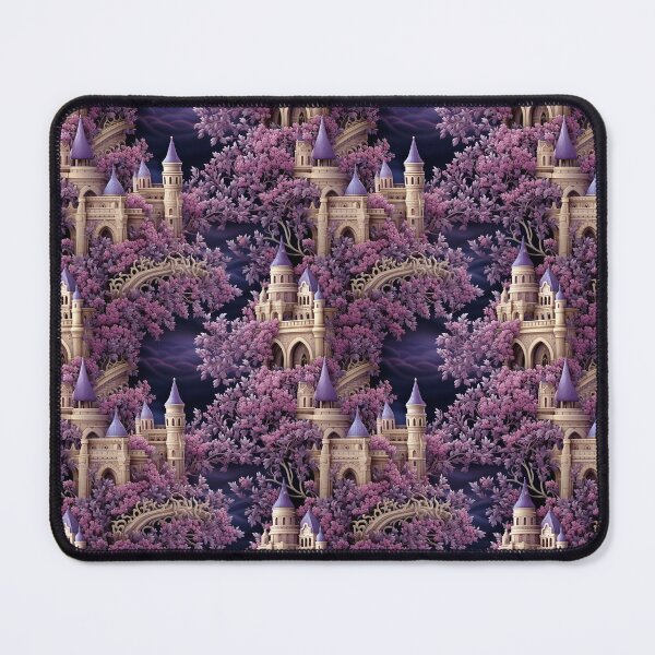 Item preview, Enchanted Lilac Castle Dreamscape designed and sold by Juuskus.