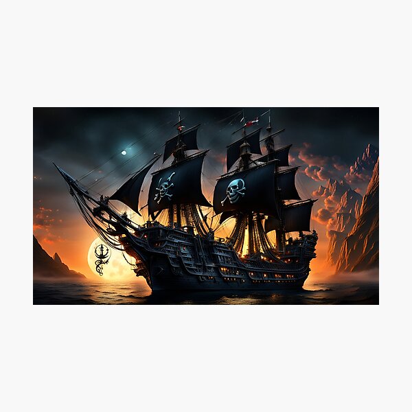 Item preview, The Black Pearl Ship designed and sold by Bright-Moonrise.