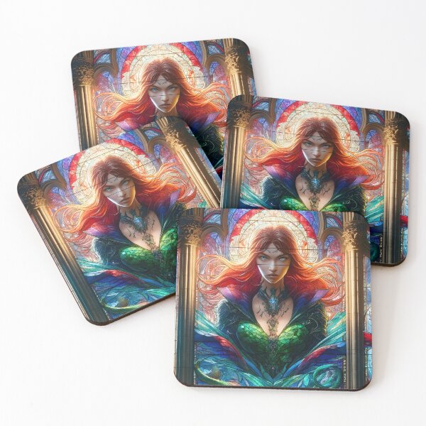 Item preview, The Morrigan Stained Glass  designed and sold by Truck Stop One.