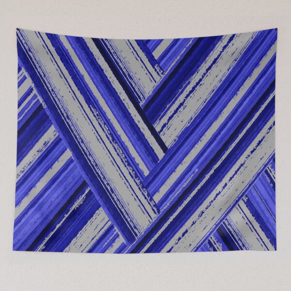 Item preview, gray and blue colors designed and sold by pluielegere.