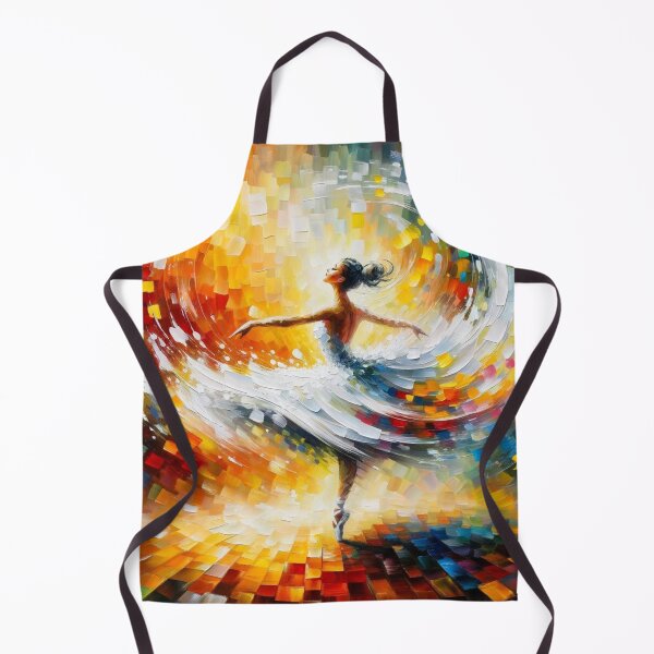 Item preview, Vibrant Whirl - Abstract Dancer Painting designed and sold by BeaconMarketing.