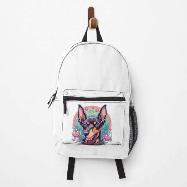 Item preview, Doberman Love Dog On Valentines Day designed and sold by Moad Fahim.
