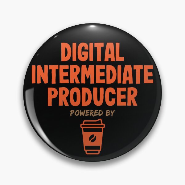 Item preview, Digital Intermediate Producer Powered by Coffee designed and sold by NermilioDesigns.