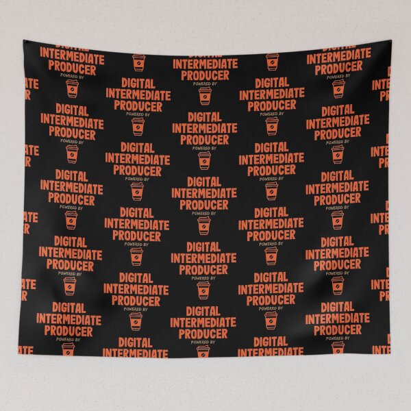 Item preview, Digital Intermediate Producer Powered by Coffee designed and sold by NermilioDesigns.