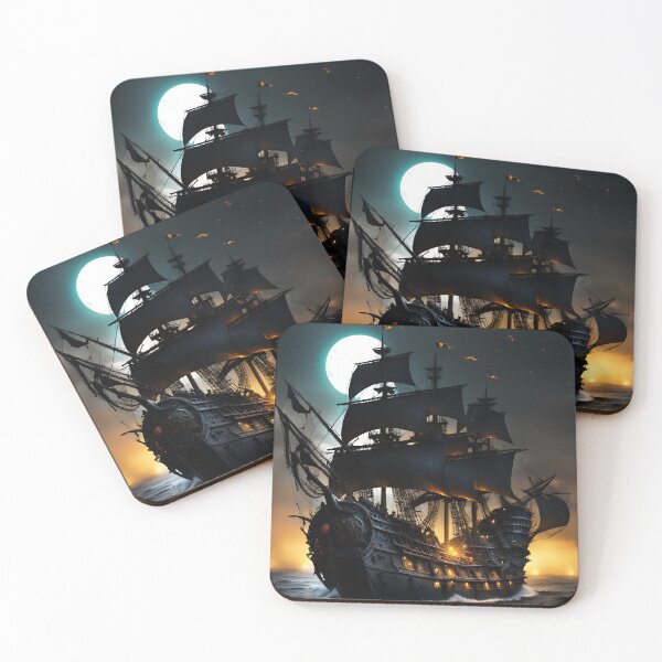 Item preview, The Black Pearl in the Moonlight designed and sold by Bright-Moonrise.
