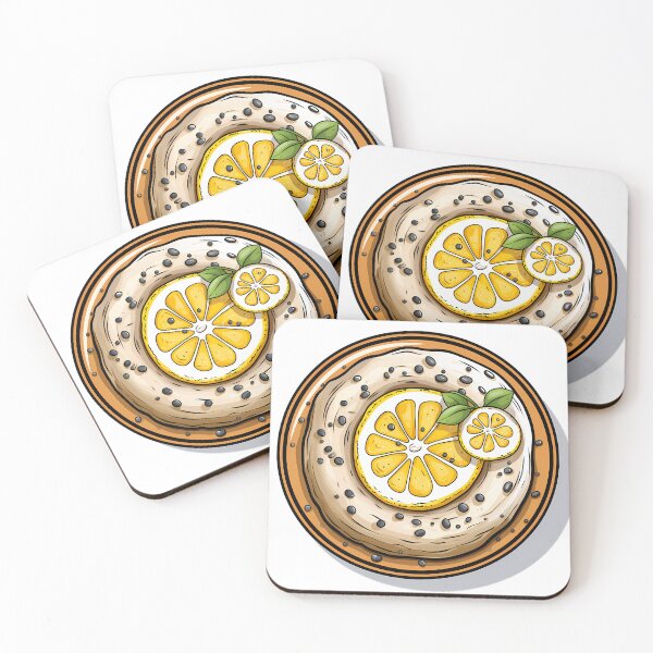 Item preview, Lemon Poppy Seed Bagel designed and sold by marezino.