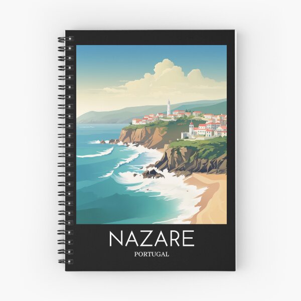 Item preview, A Pop Art Travel Print of Nazare - Portugal designed and sold by StudioRedKoala.