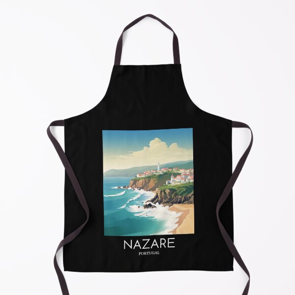Item preview, A Pop Art Travel Print of Nazare - Portugal designed and sold by StudioRedKoala.