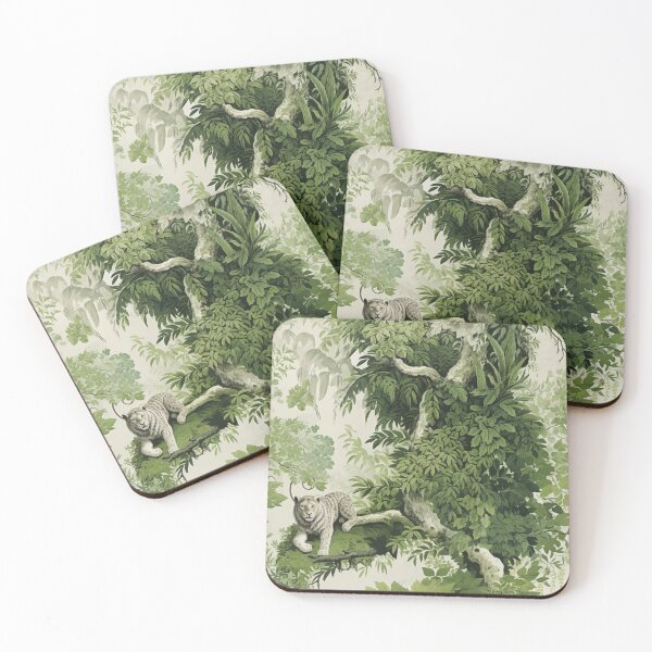 Item preview, Copy of Toile De Jouy Countryside Seamless Pattern in Green designed and sold by EvgeniiaSim.