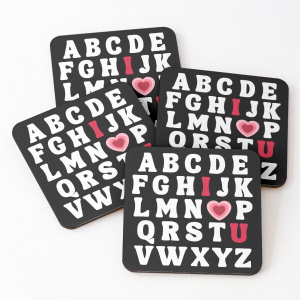 Item preview, Love Letters Abc designed and sold by MichelleCreative.