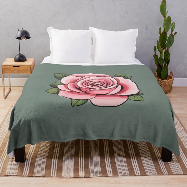 Item preview, blooming rose designed and sold by StickerLab4.