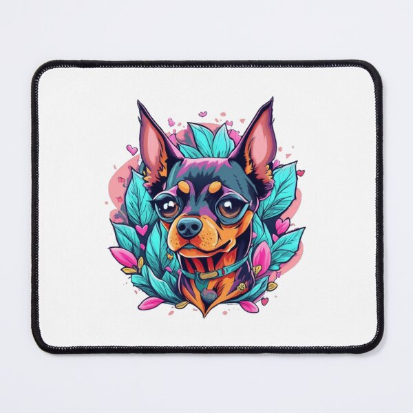 Item preview, Doberman Love Dog On Valentines Day designed and sold by Moad Fahim.