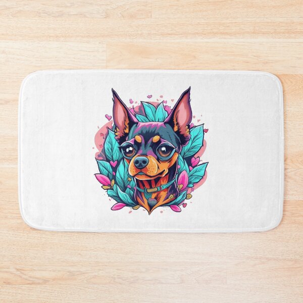 Item preview, Doberman Love Dog On Valentines Day designed and sold by Moad Fahim.