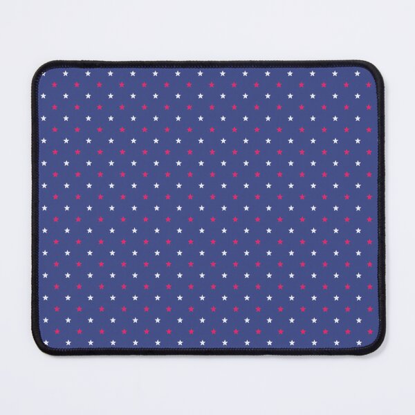 Item preview, Blue White Red Abstract Modern Contemporary Print Pattern designed and sold by VioletsnPansies.