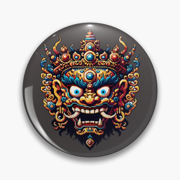 Item preview,  MAHAKALA   MASK pixel art  designed and sold by mahaprint.