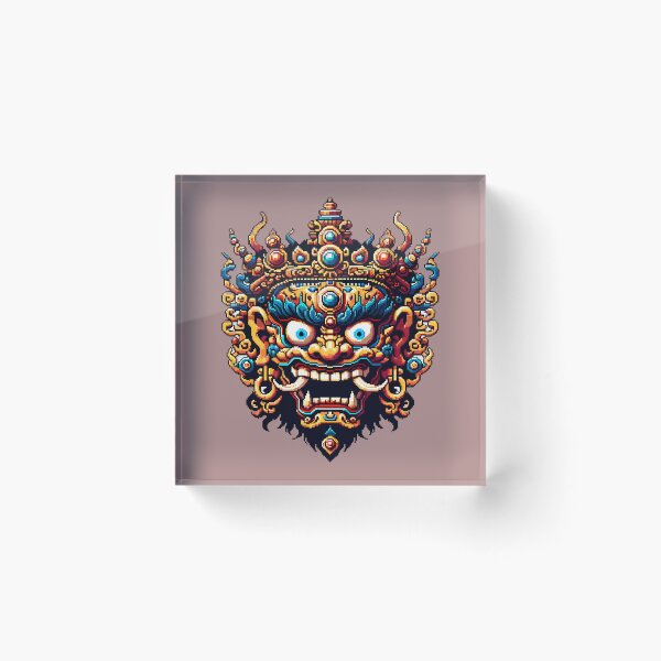 Item preview,  MAHAKALA   MASK pixel art  designed and sold by mahaprint.