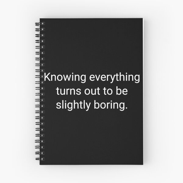 Item preview, Knowing everything turns out to be slightly boring designed and sold by phenomenology.