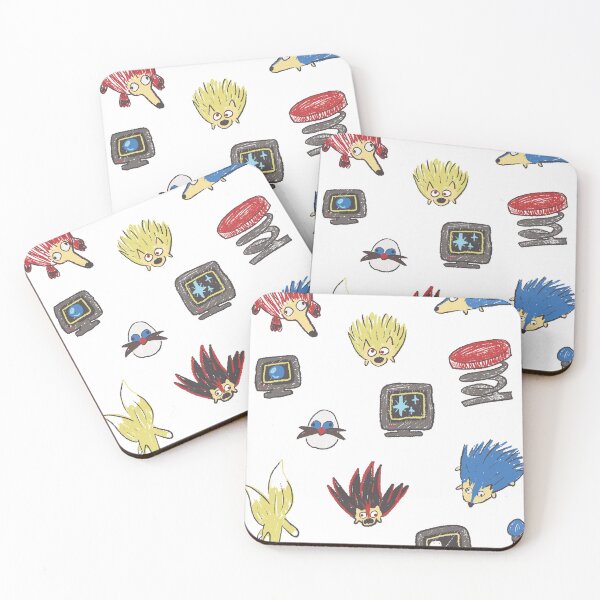 Item preview, Sanic and Pals sticker sheet designed and sold by nicoyo.