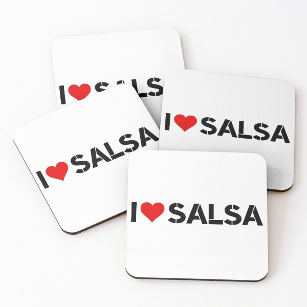 Item preview, I Love Salsa | Gift with Love for Salsa Dancer designed and sold by PakoArtStudio.