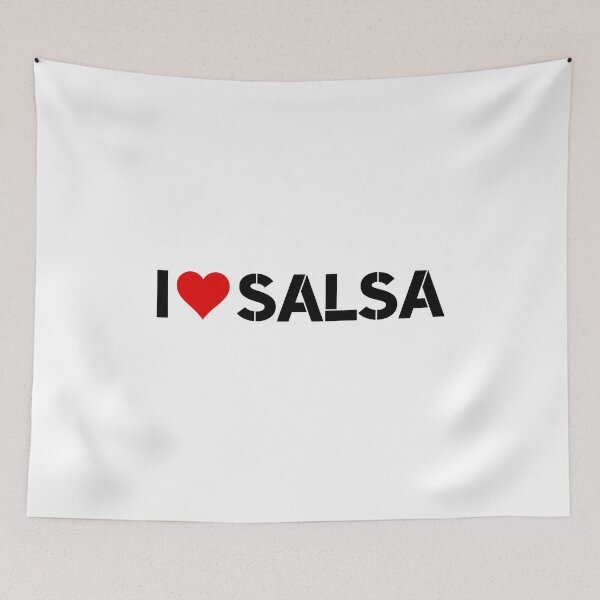 Item preview, I Love Salsa | Gift with Love for Salsa Dancer designed and sold by PakoArtStudio.