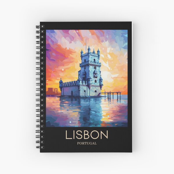 Aperçu de l'œuvre A Pop Art Travel Print of Lisbon - Portugal créée et vendue par StudioRedKoala.