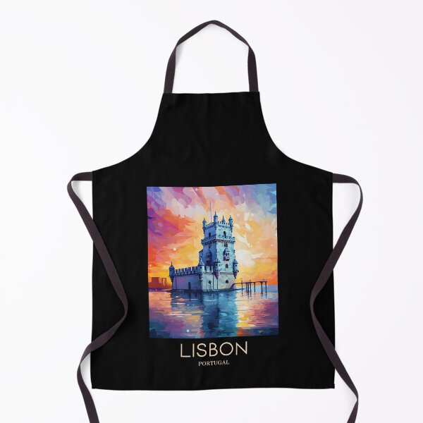 Item preview, A Pop Art Travel Print of Lisbon - Portugal designed and sold by StudioRedKoala.