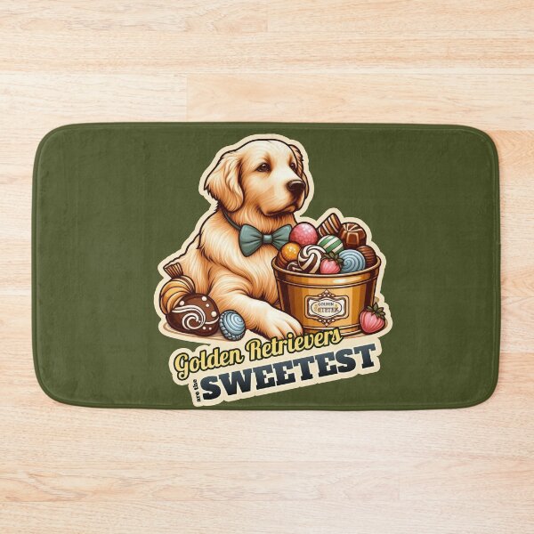 Item preview, Golden Retriever confectioner designed and sold by ThisDress.